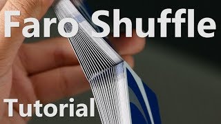 Cardistry Bootcamp  Basics  Faro Shuffle Tutorial [upl. by Delores]