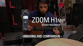 ZOOM H1N Unboxing amp Sound Comparison [upl. by Nostrebor]