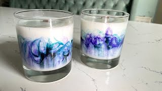 How To Make Marbled Candles That Look Fabulous In Your Home [upl. by Dasie285]