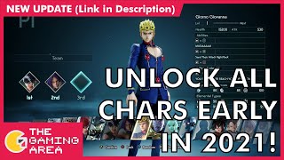 HOW TO UNLOCK ALL CHARACTERS IN JUMP FORCE FROM THE START IN 2023 New Update [upl. by Franzoni567]