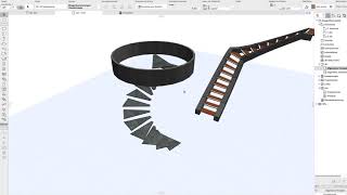 Archicad22 GDL Wendeltreppen Grundlagen 5a [upl. by Durant7]