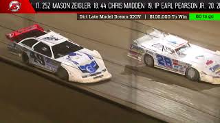 6918  Dirt Late Model Dream  Feature Highlights [upl. by Gotthelf]