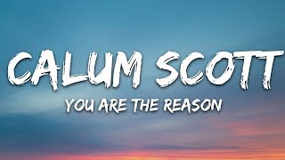 Calum Scott  You Are The Reason Lyrics [upl. by Aryas]