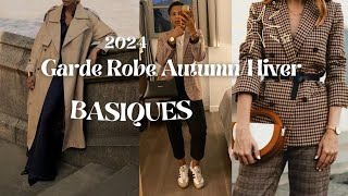 GARDE ROBE CAPSULE 🍂AUTOMNE HIVER 2024 13 BASIQUES DELEGANCE A AVOIR pour plus de CHIC [upl. by Anuaek870]