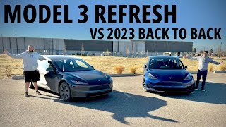 New vs Old Tesla Model 3 All Changes Are Giving Us Mixed Feelings [upl. by Wilfrid]