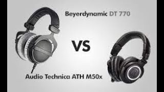 ATH M50X or Beyerdynamic DT 770 ProStudio [upl. by Hillel]