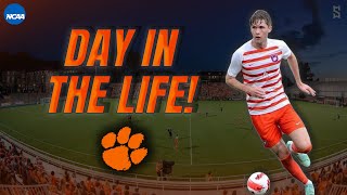 A Day In The Life Of A Division 1 Soccer Player  Clemson [upl. by Eetak]