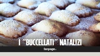 A Natale il dolce tipico dei siciliani è il quotBuccellatoquot [upl. by Ilam]