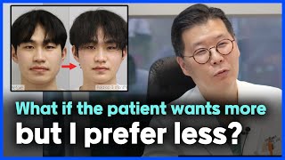 What if the patient wants more but I prefer less Lantern Jaw Facial Asymmetry Double Jaw Surgery [upl. by Nuahsak]