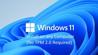 How to install Windows 11 on unsupported PC [upl. by Auqkinahs]