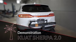 How to use a Kuat Sherpa 20 Hitch Bike Rack [upl. by Ateuqal]