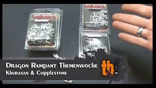 Dragon Rampant  Unboxing Khurasan Miniatures amp Copplestone Castings [upl. by Asilem]