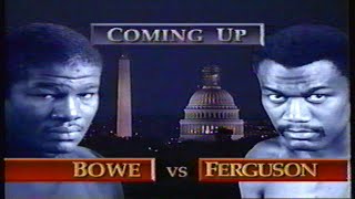 Riddick Bowe vs Jesse Ferguson HBO Program [upl. by Niwre]