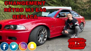 MONTAGE RÉTRO M3 E46 REPLICA [upl. by Atil711]