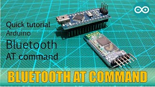 Arduino Bluetooth AT commands HC 05 HC 06 [upl. by Severn]