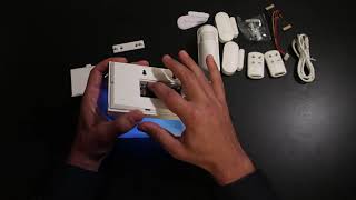 Digoo DGHAMB Tuya alarm unboxing and testing [upl. by Othe]