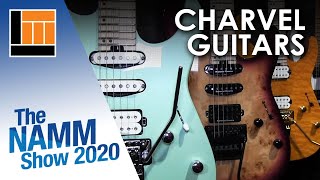 LampM  NAMM 2020 Charvel Guitars [upl. by Brendan]