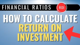 Calculate Return on Investment in Excel ROI [upl. by Sillert]