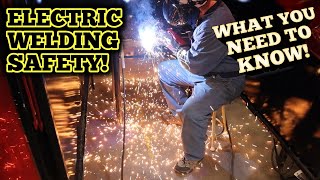 Electric Welding Safety How to be safe [upl. by Guod580]