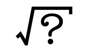 Why is it called a SQUARE root [upl. by Lehcir]