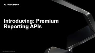 Introducing Premium Reporting APIs [upl. by Adiaz]