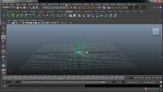 Tutorial 3D Maya 091 Dinamicas Particulas Relaciones y deformadores [upl. by Nnahtur]