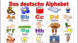 ｜德文字母发音学习  音节划分  课后练习  德语字母表 Das deutsche Alphabet  學習德文 Deutsch lernen [upl. by Margarita]