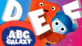 Learn ABC  Letters DEF  Abcs for Kids  ABC Alphabet Learning Videos for Children  ABC Galaxy [upl. by Milburn375]