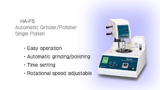 Auto GrinderPolisher FSAFSBFSCTop Tech MachineMetallographic Sample Preparation Equipment [upl. by Lahcar]