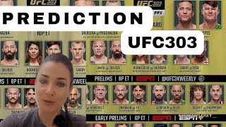 PREDICTION UFC303  Prochazka vs Pereira [upl. by Aisha]