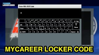 NBA 2K21 WORKING LOCKER CODE IN MY CAREER  2K21 MY CAREER CODES [upl. by Bryna565]