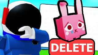 Deleting My USELESS PET in Pet Simulator X [upl. by Peregrine1]