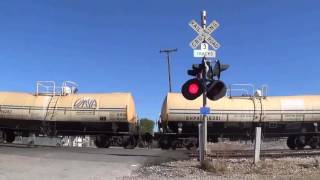 100000 views Southeast US Railroad Crossings 2015 [upl. by Erund45]