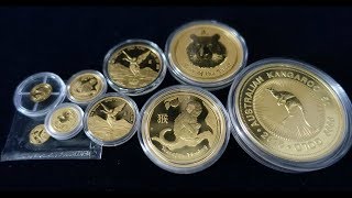 Favorite Gold Coin Size 05g  5 Oz [upl. by Nattie]