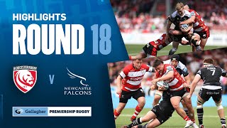 Gloucester v Newcastle  HIGHLIGHTS  Dominant Second Half Seals Win  Gallagher Premiership 202324 [upl. by Adroj]