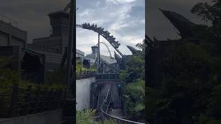 Jurassic World VelociCoaster Universal Orlando [upl. by Ellehcim252]