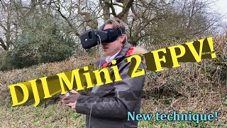 DJI Mini 2 FPV  VR  New technique [upl. by Dace]