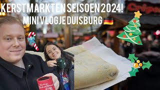 Kerstmarkt Duisburg minivlogje ofzo [upl. by Winfield]