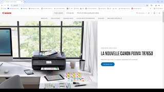 Tutoriel installation imprimante CANON [upl. by Owades]