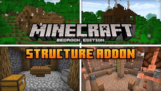 Abandoned Structures AddOn for Minecraft  Minecraft Bedrock 119  120 [upl. by Nadya]