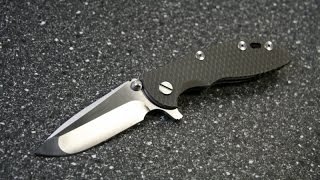 Hinderer Titanium XM18 3quot S35VN Kevin John [upl. by Ardnas]