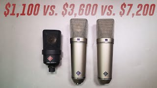 Neumann TLM103 vs Neumann U87 Ai vs Neumann U67 Reissue Spoken Word Comparison [upl. by Trebliw]