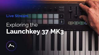 Live  Launchkey 37 MK3 amp making a beat In Ableton Live [upl. by Otero]