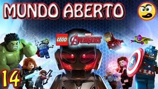 LEGO Avengers Vingadores MUNDO ABERTO 14  No Centro da Cidade  Desbloqueando Personagens [upl. by Abba]