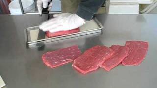 Slicing Jerky  Jerky Board [upl. by Nivle]