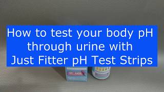 How to Use pH Test Strips with Urine [upl. by Cherida]