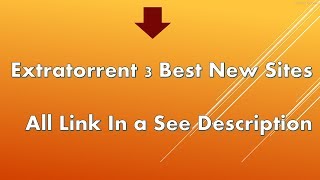 Extratorrent New Site 100 WORKING ►►Link httpsextratorrentag [upl. by Whitford868]