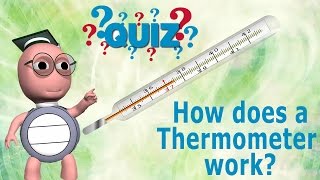 How Does A Thermometer Work  Kids Video Show [upl. by Alyahsat195]