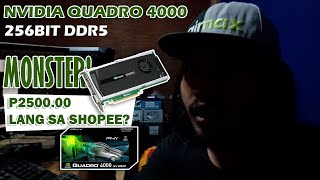 Nvidia Quadro 4000 test and review [upl. by Savior]