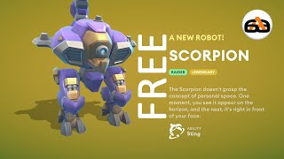 FREE SCORPION  Gameplay  Little Big Robots [upl. by Yblek]